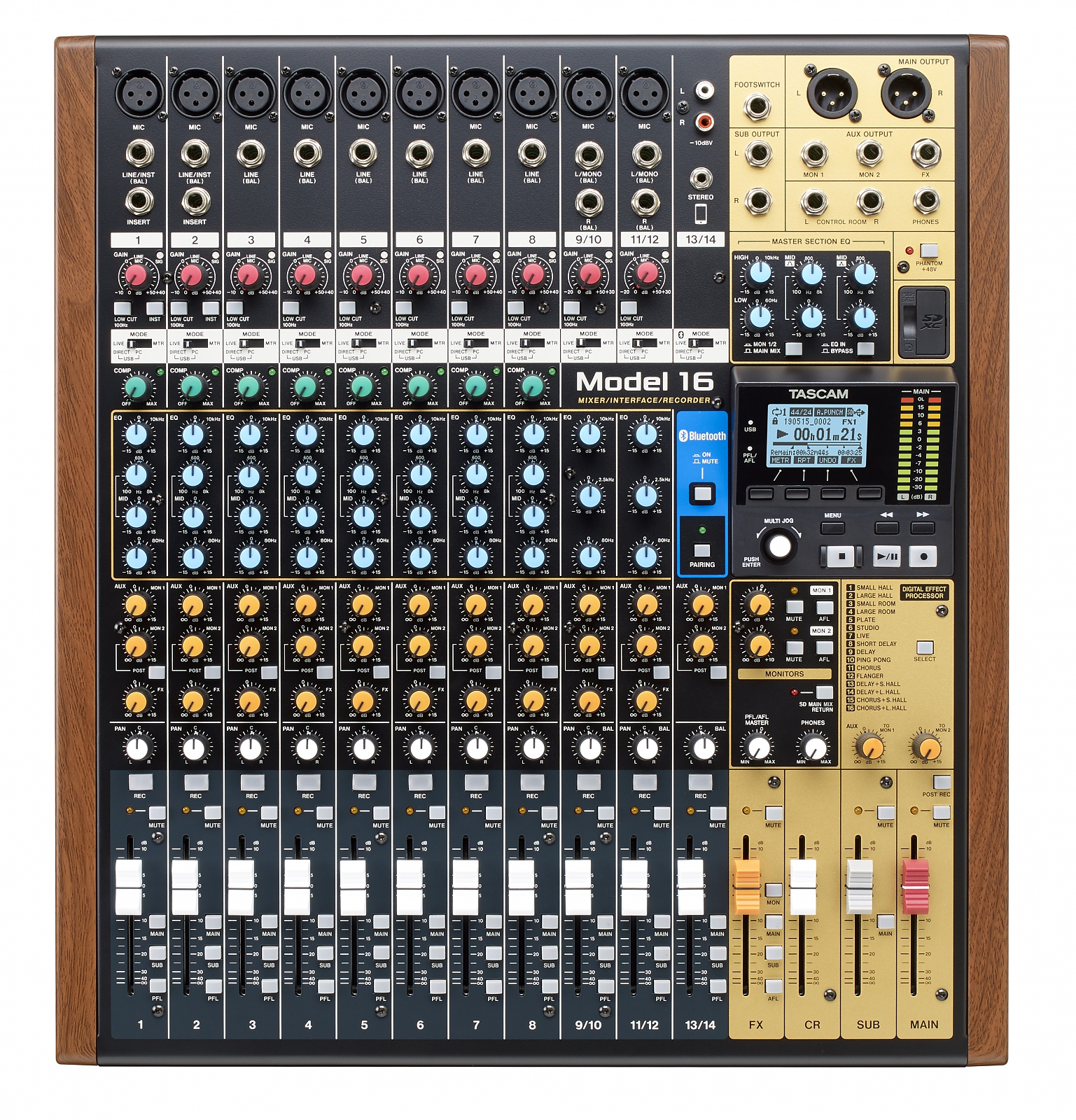 Tascam Model 16 (Top)